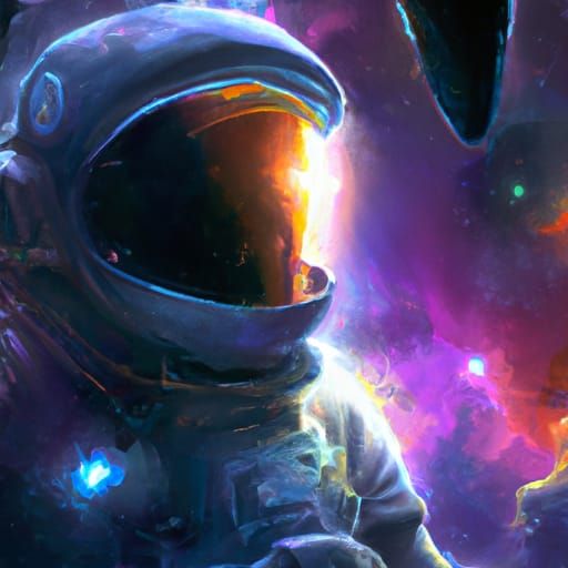 Cosmic astronaut