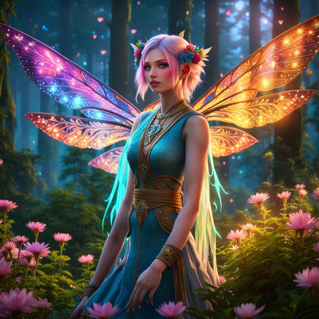 Magical Forest mage - AI Generated Artwork - NightCafe Creator