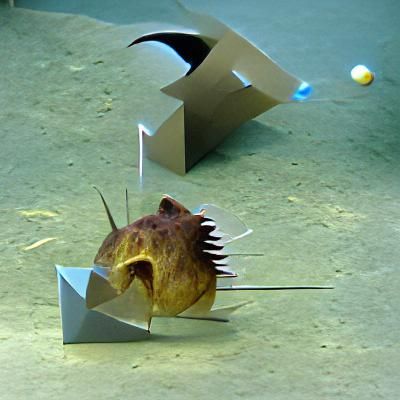 Angular anglerfish advocating against articulate aquatic arc...