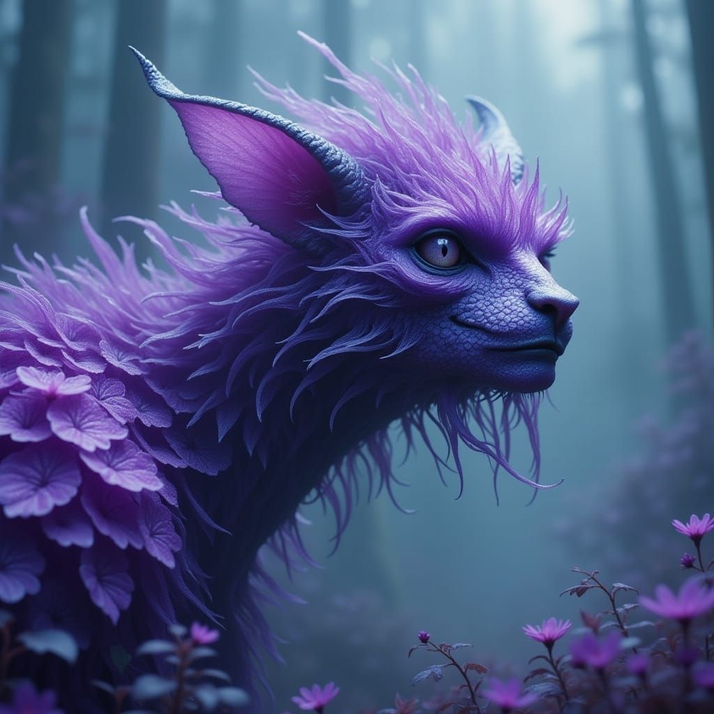 purple magical mythical creature<lora:Purples:1.0>