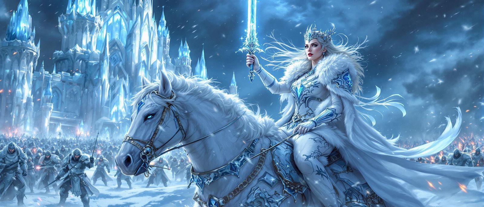 Winter Kingdom  by @PurpleSunSet