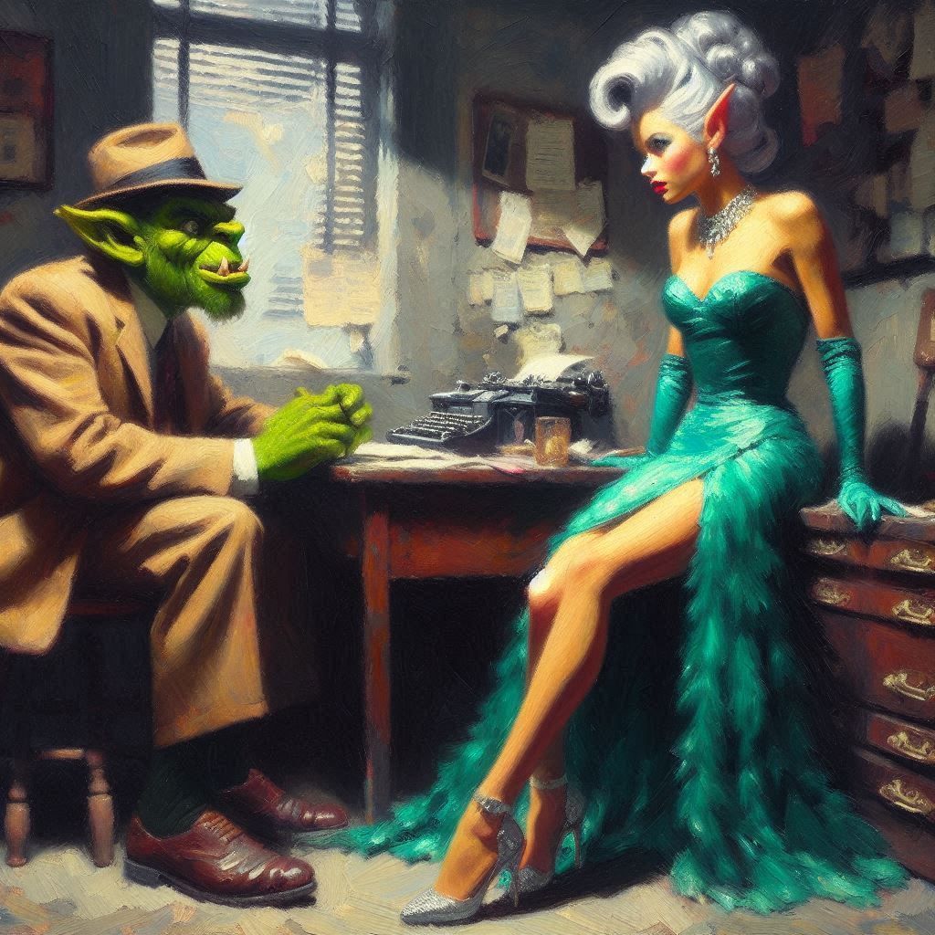 Fantasy Noir 7 "The Interview"