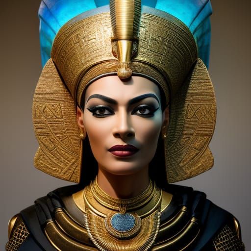 Nefertiti - AI Generated Artwork - NightCafe Creator