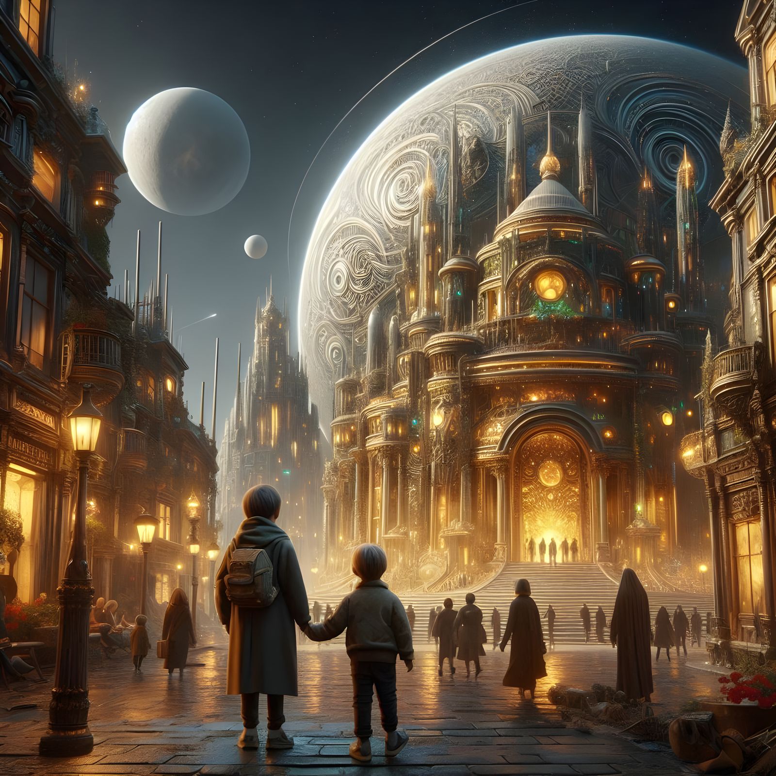 Cities so far away - One day, we too will go to the show