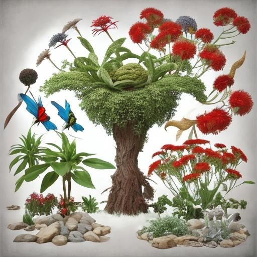 Angular, Triangle, Botany, Rectangle, Flora, Fractured, Plan...