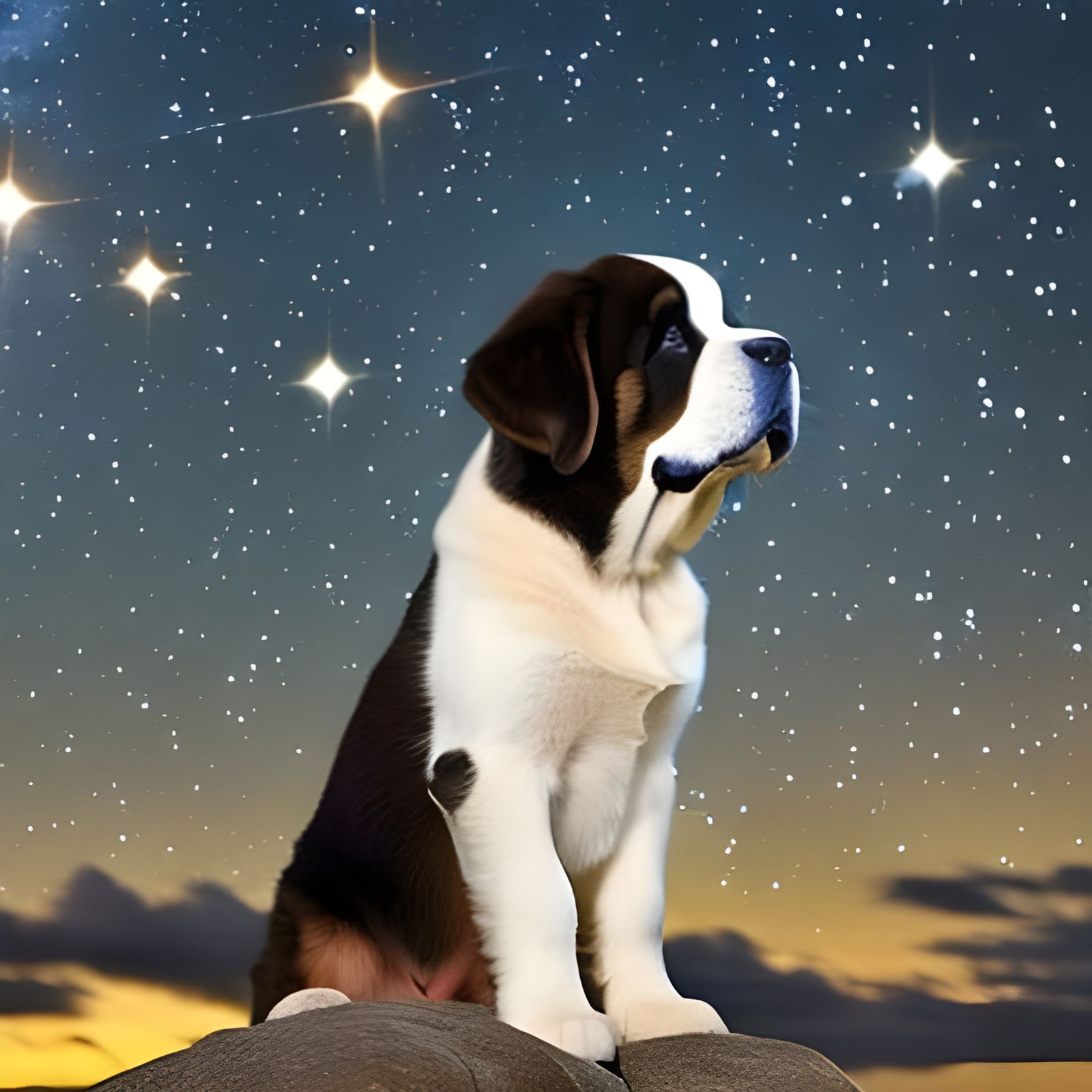Looking up at the stars in the sky  by @NewAgerJul