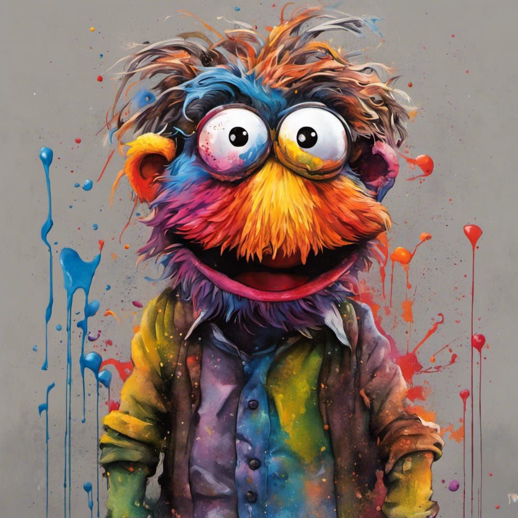 Colorful Muppet Ai Generated Artwork Nightcafe Creator