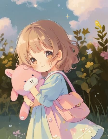 she is a cute little thing