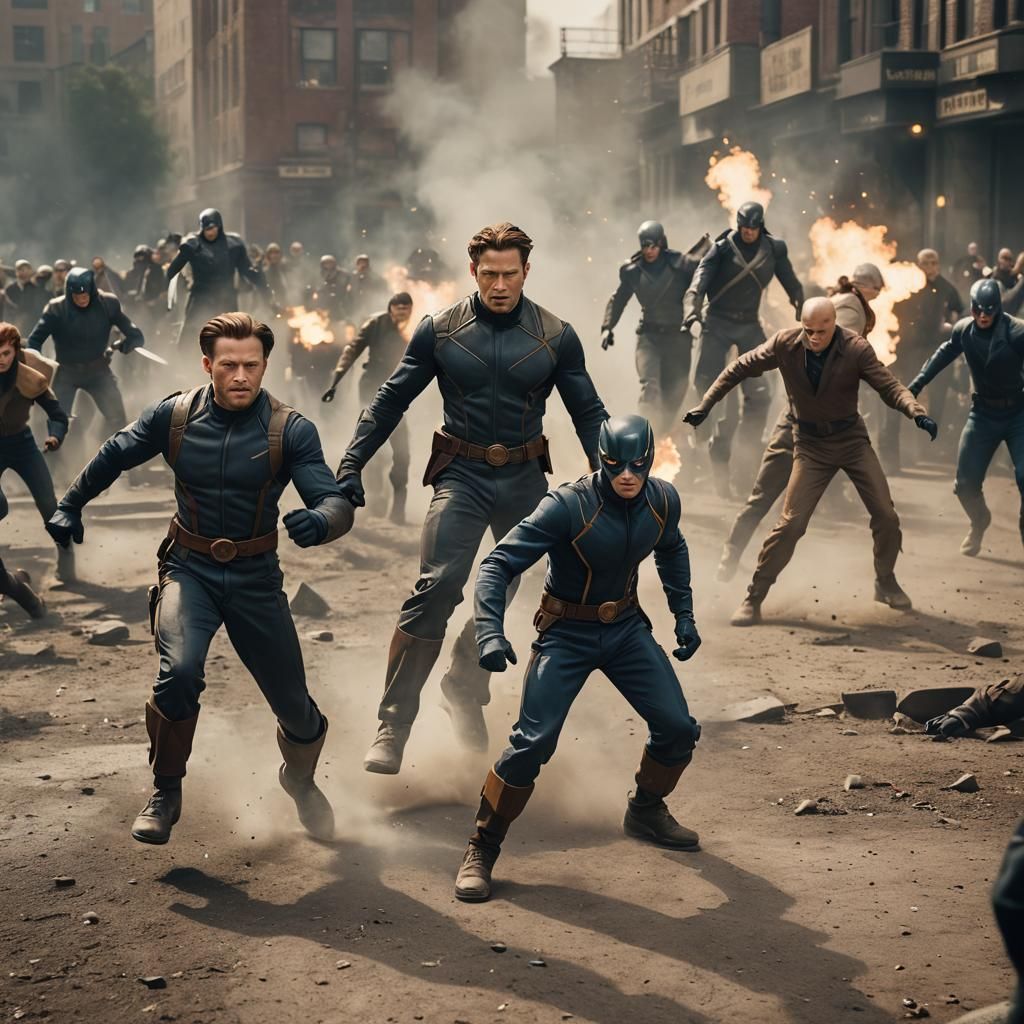 X men as a 1930s action movie