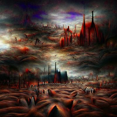 hellscape - AI Generated Artwork - NightCafe Creator