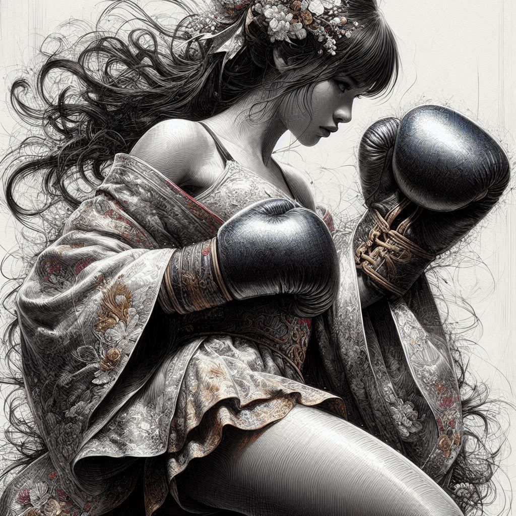 Soft elegance can trow a punch