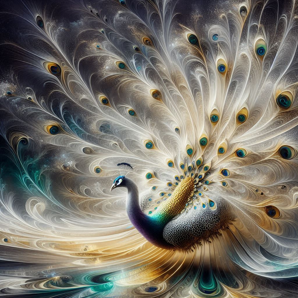 Artistic peacock 6
