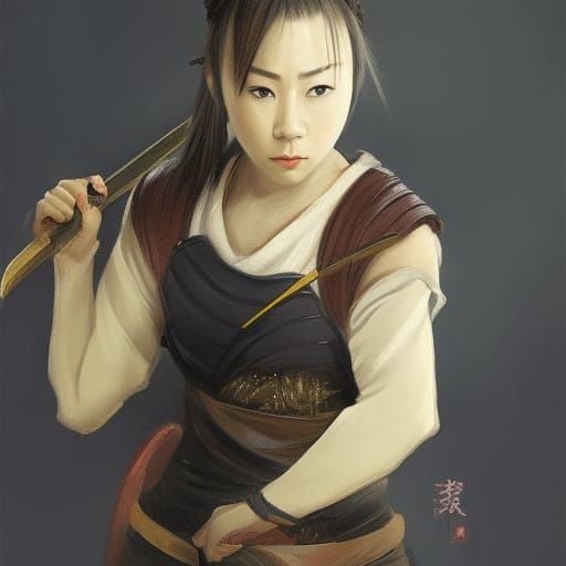 Samurai Girl Concept