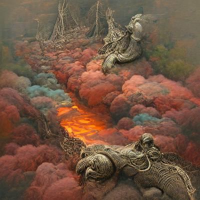 beautifully lit Ferdinand Knab 16K 3D 16k resolution Deviant...