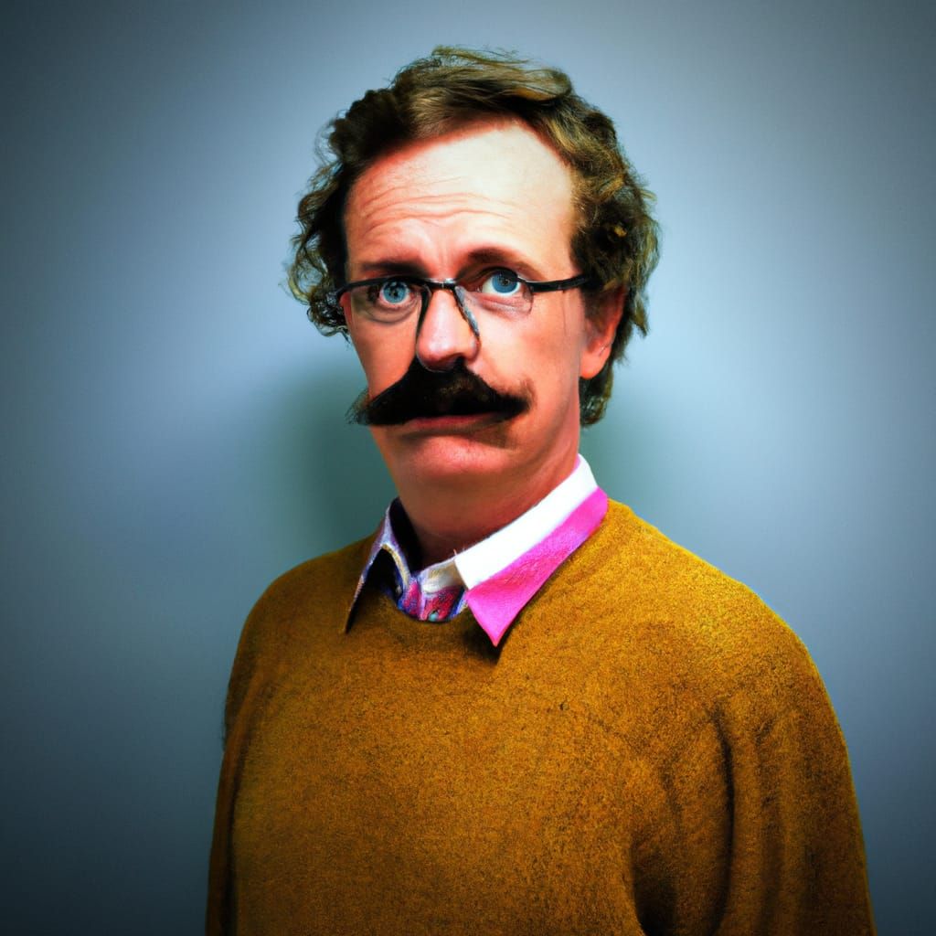 Ned Flanders in real life AI Generated Artwork NightCafe Creator