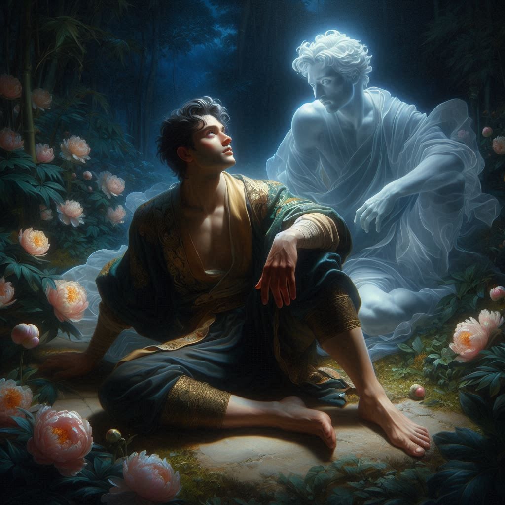 Staring Longingly at the Moon - Unaware He is Never Alone  by @MicThom