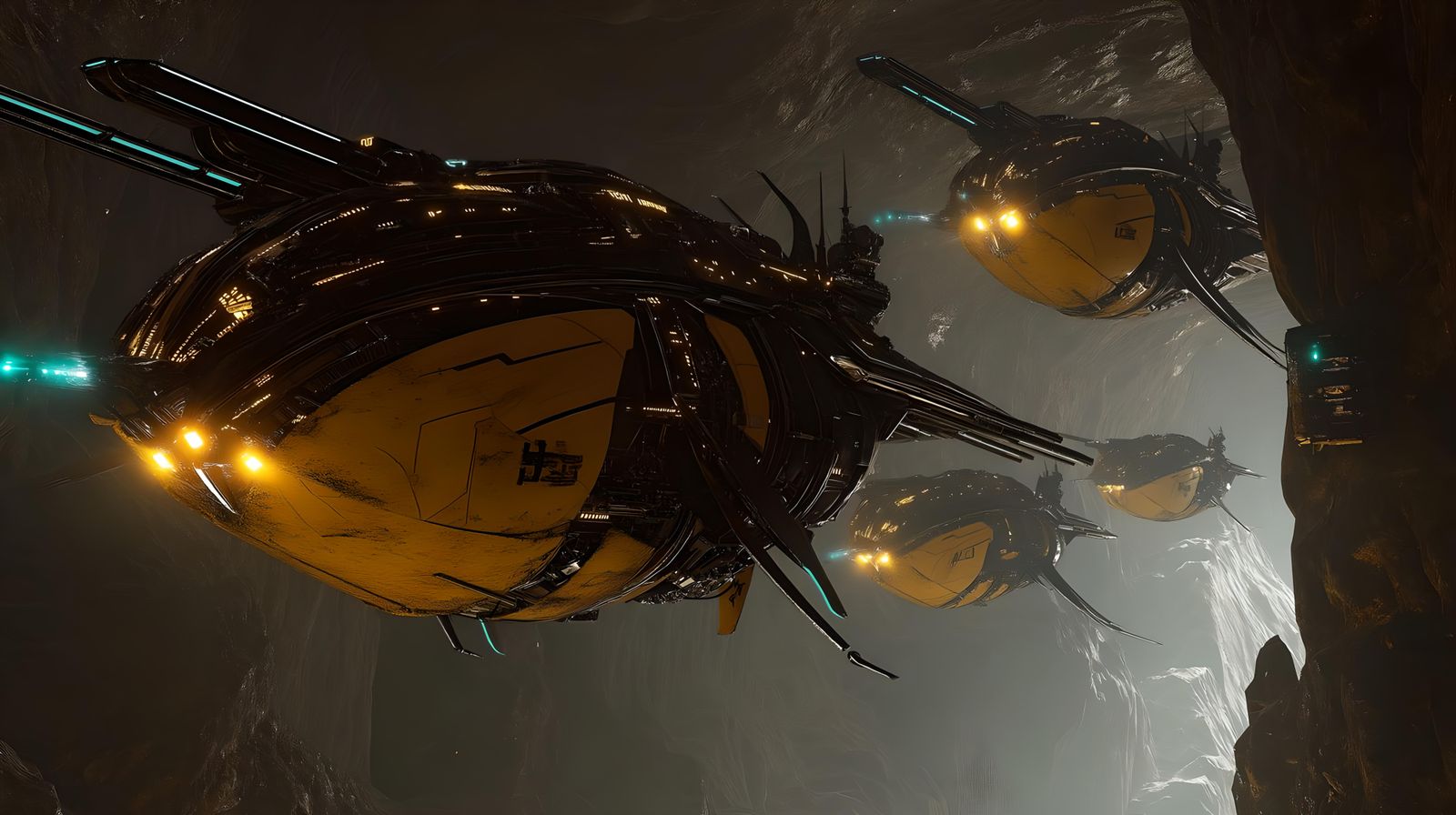 Cybernetic attack craft