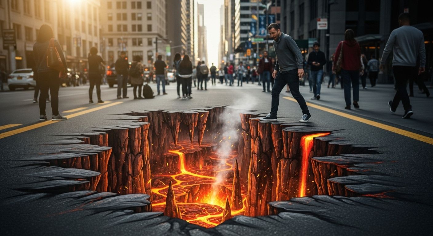 Trompe-l'oeil illusion