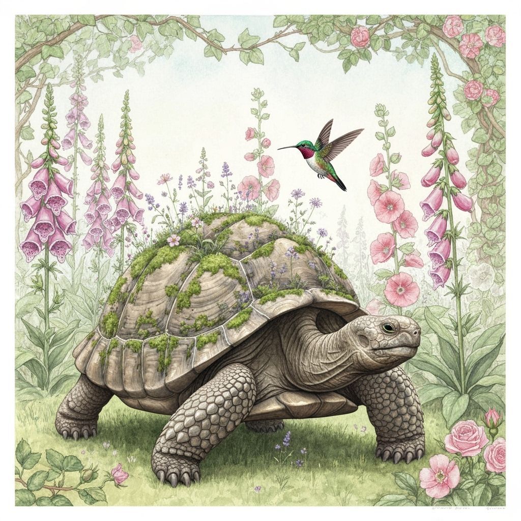 Friendship amongst the foxgloves