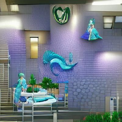 Mermaid themed hospital