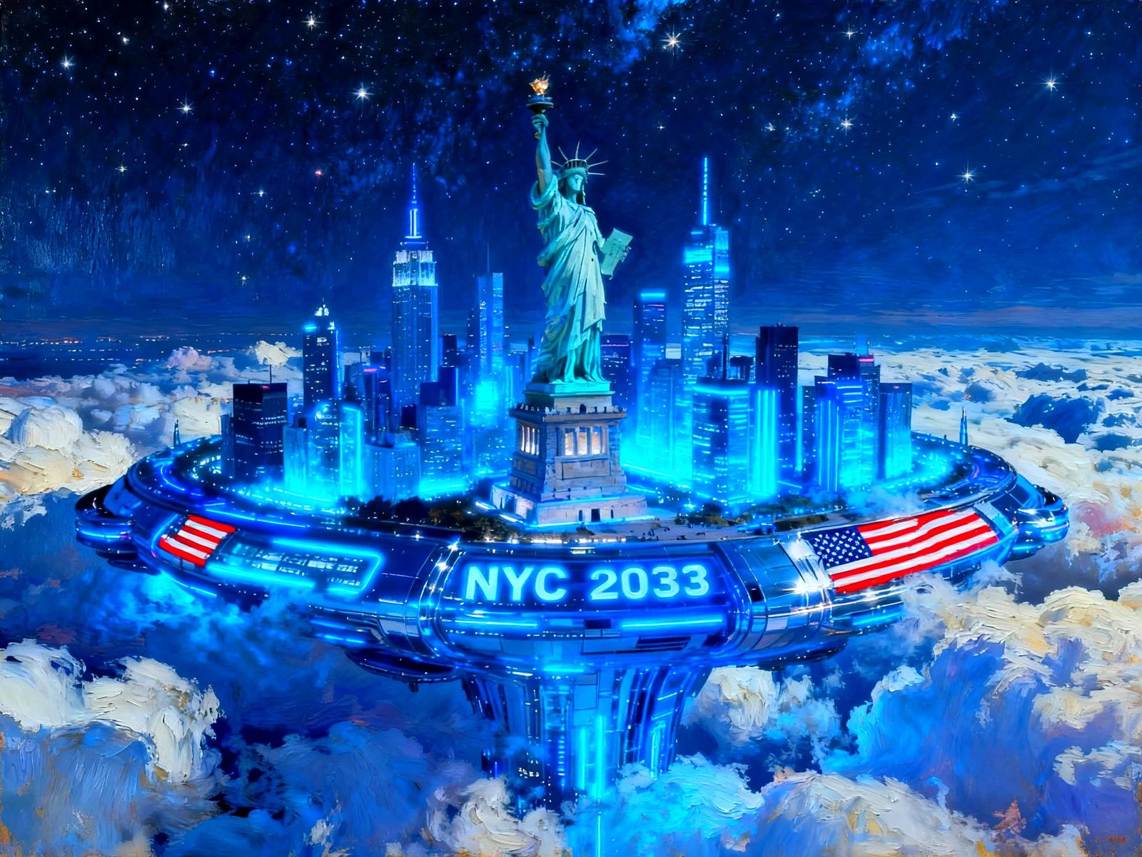 NEW NYC ~ 2033  by @lawrencelot