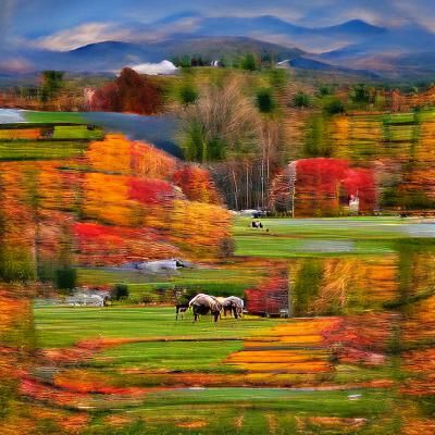 Vermont  Autumn season