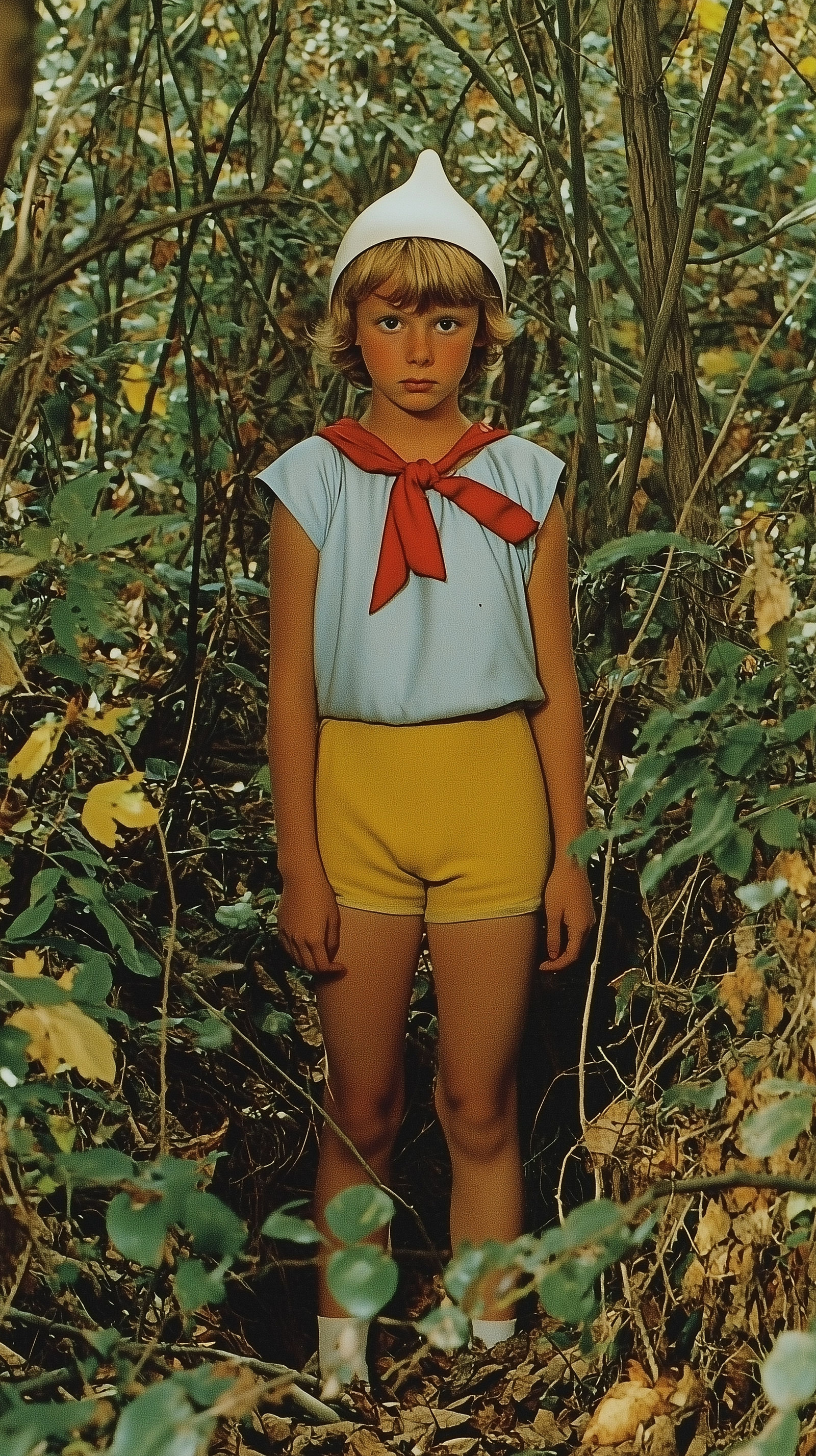 In the garden