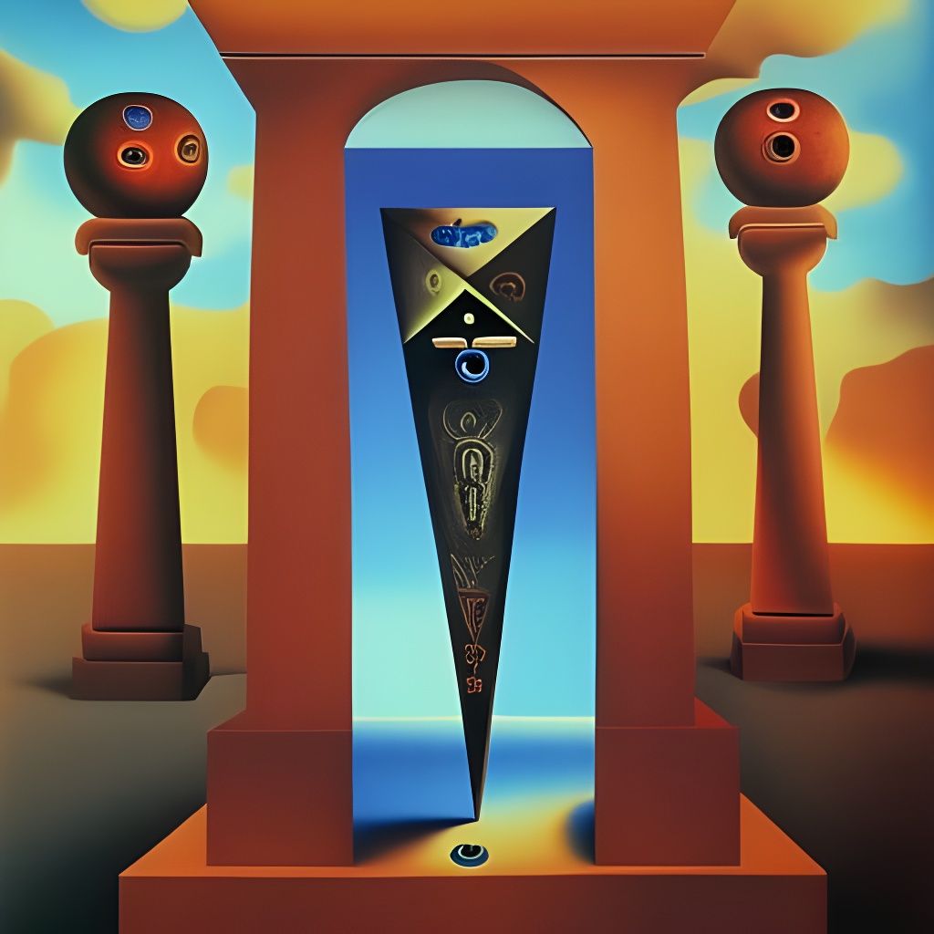 inverted obelisk