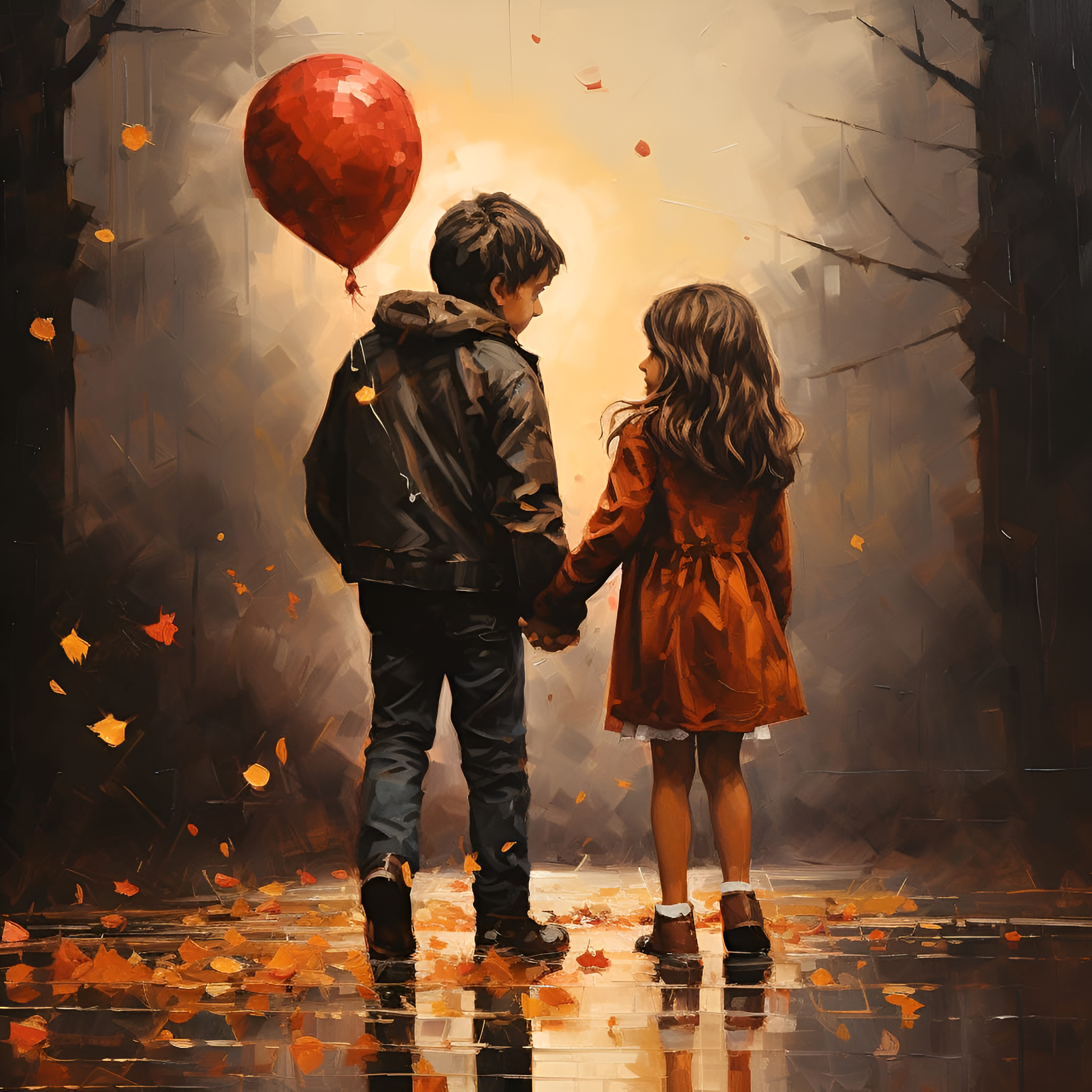 "Will you be my friend?"