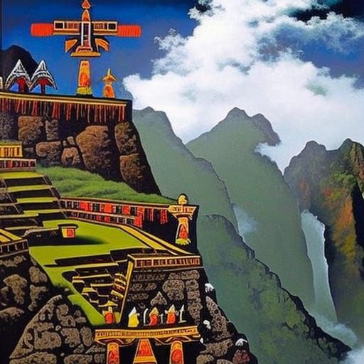 Machu Picchu, the OG cloud city before cloud cities were coo...