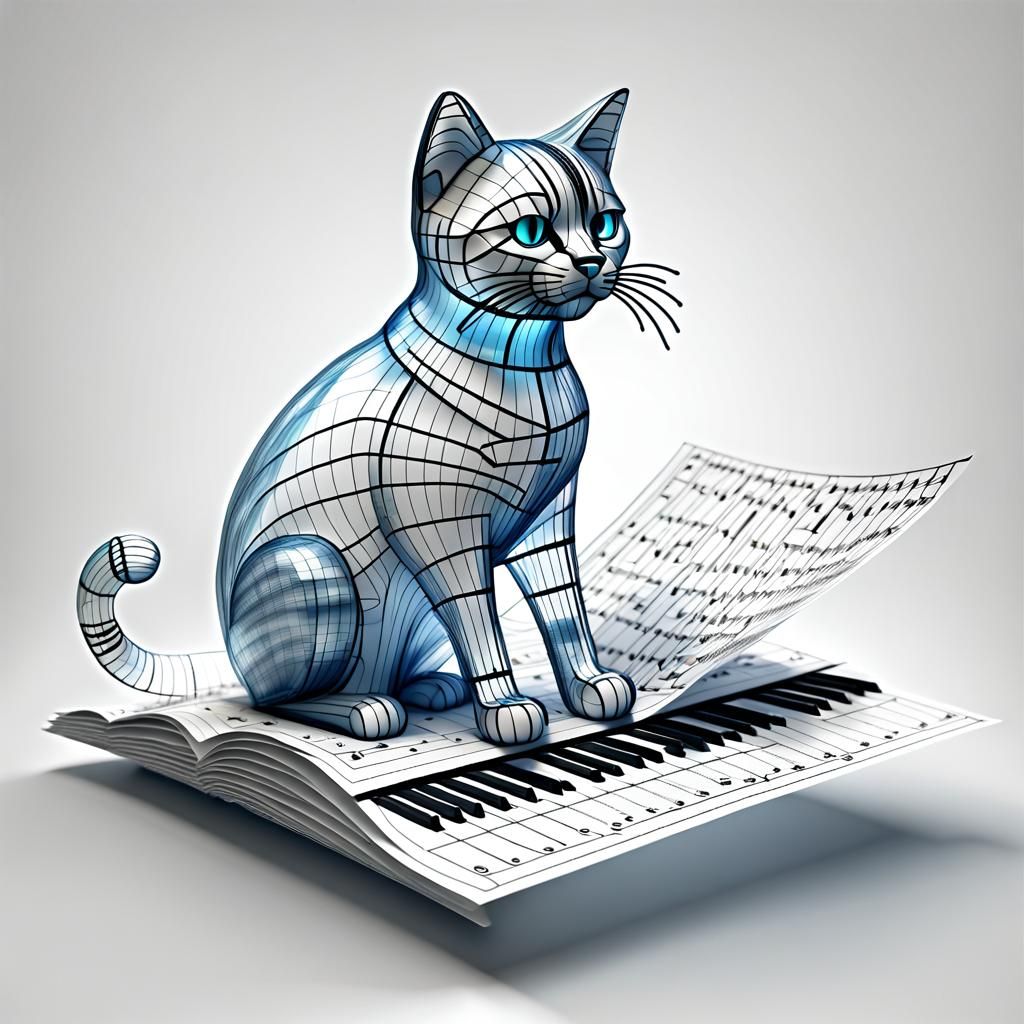 Musical cat