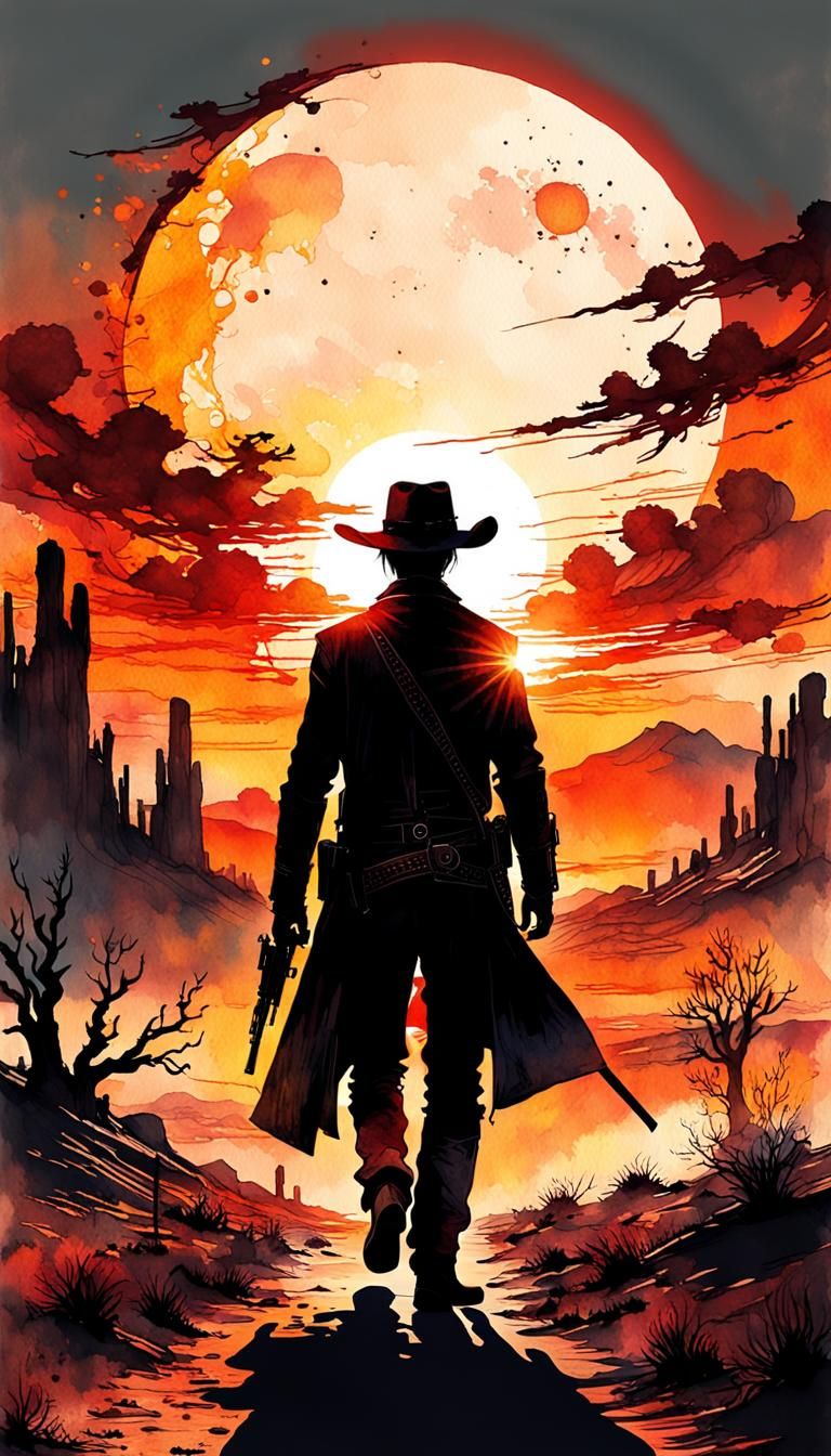 Gunslinger  by @1TP