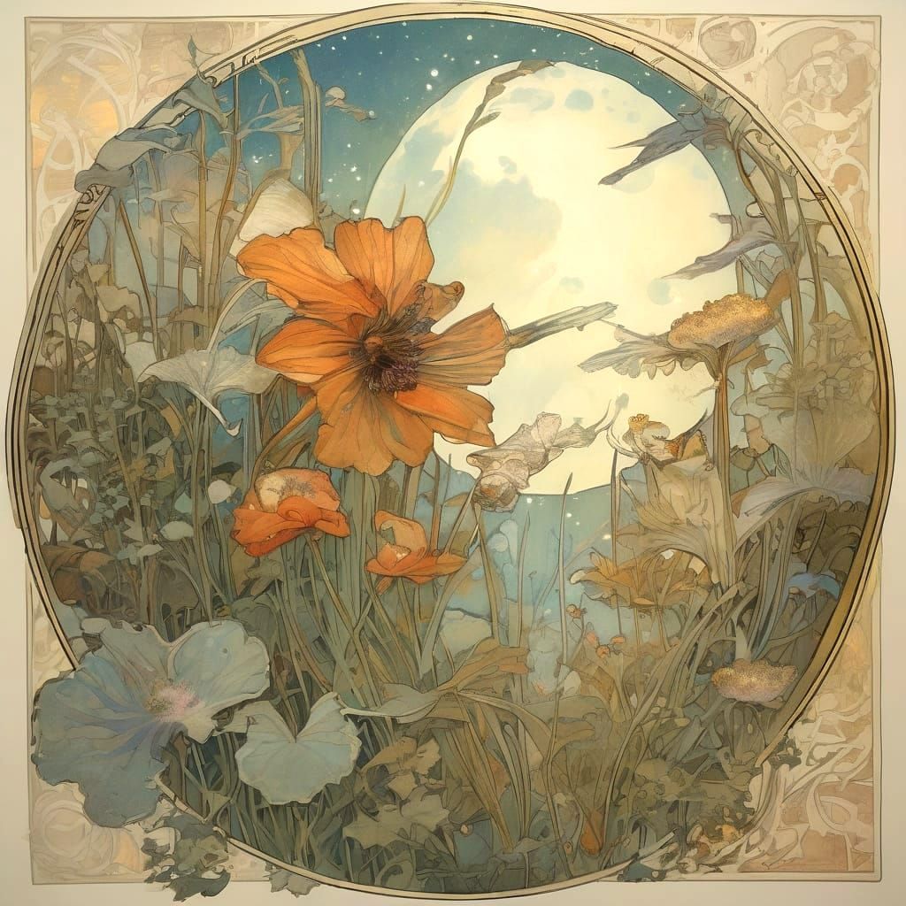 A breathtaking magical landscape full of an extraordinary array of beautiful strange plants and flowers of peculiar shapes and colours. Shoo...