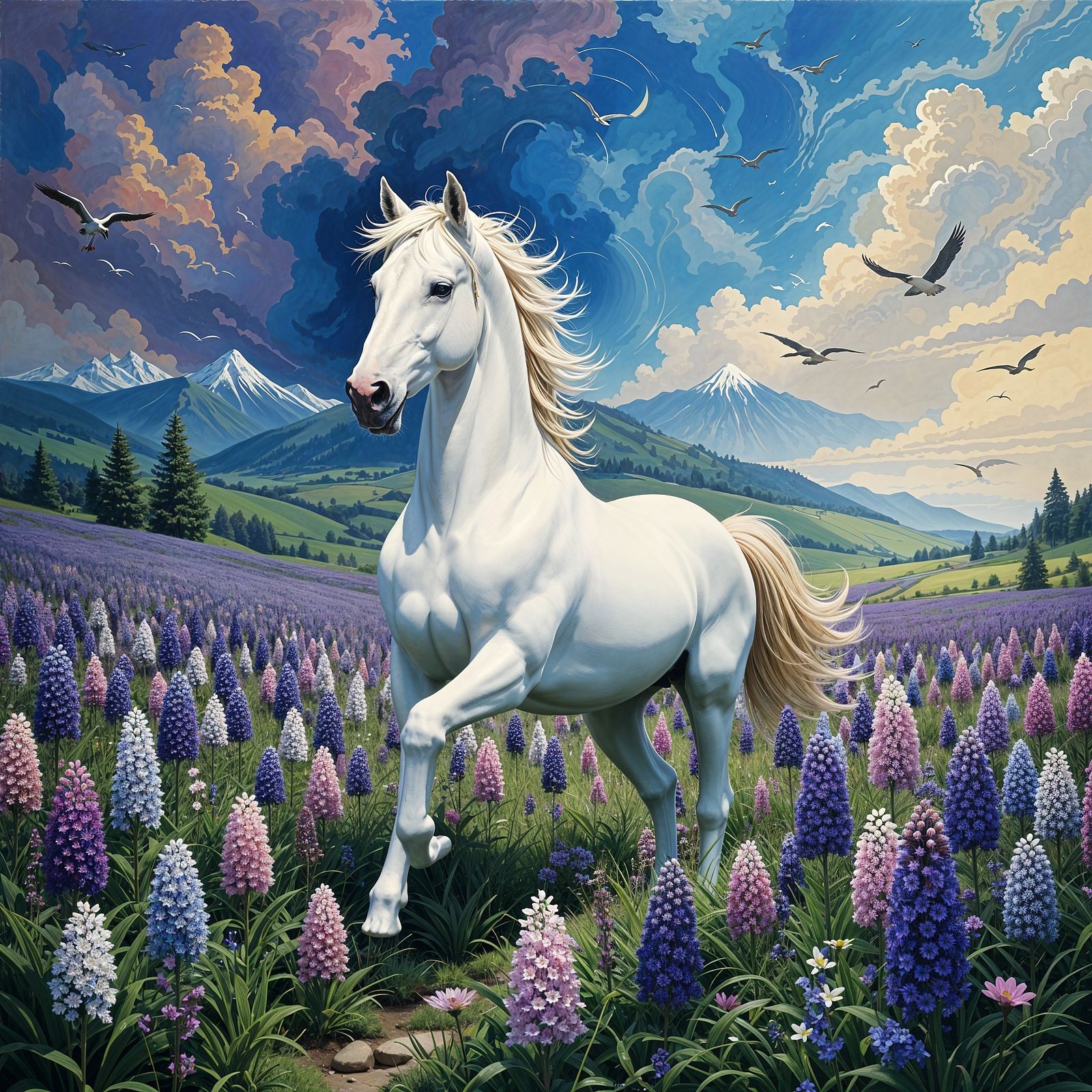 Hyacinth Meadows Forever