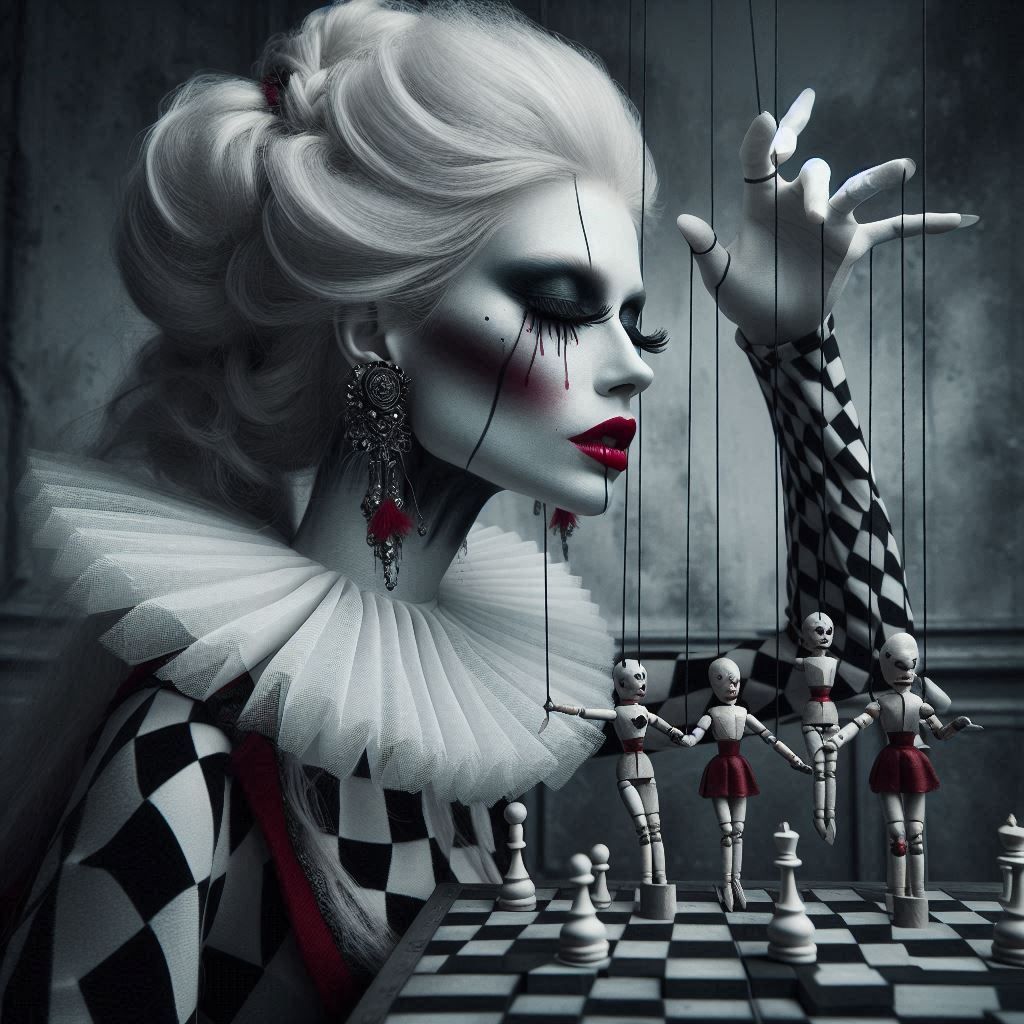 Puppets in strings - 2