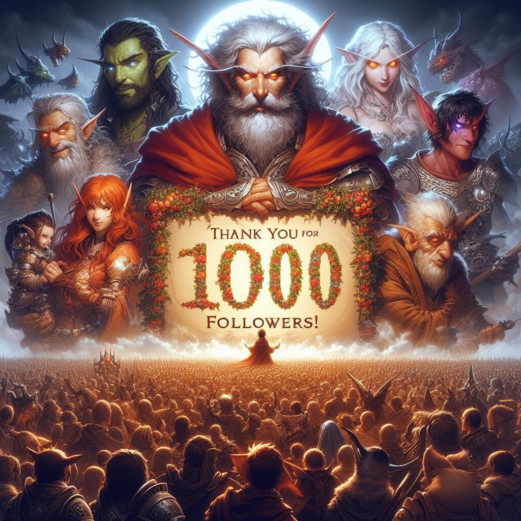 Thank You Again (1000 Followers)