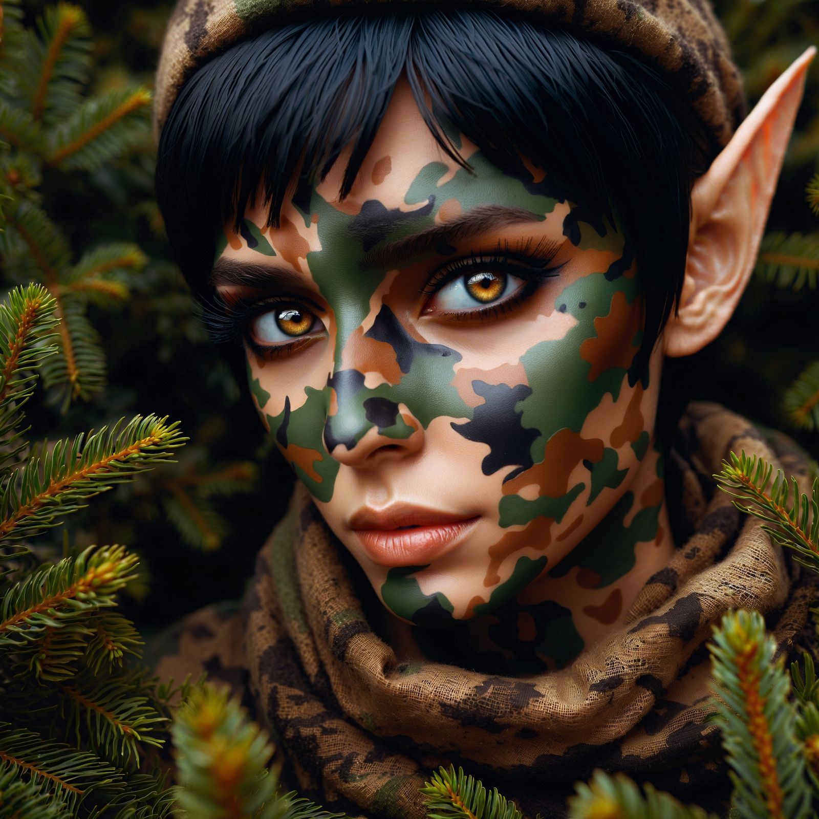 Warrior of the forest