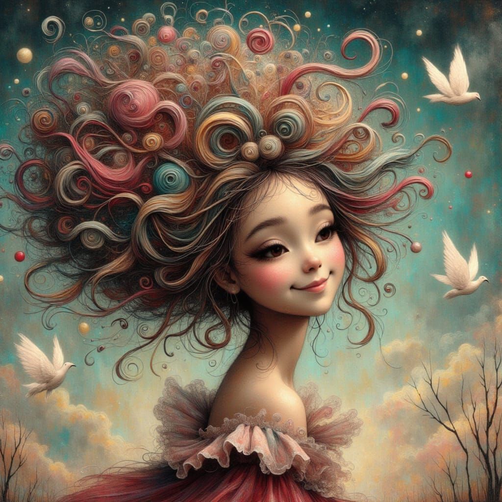 The Dreamkeeper of Whimsy Skies (1 like)  by @Celestial