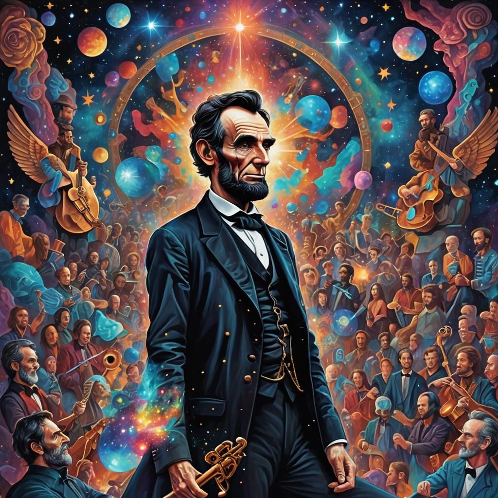 Abraham Lincoln in the cosmos