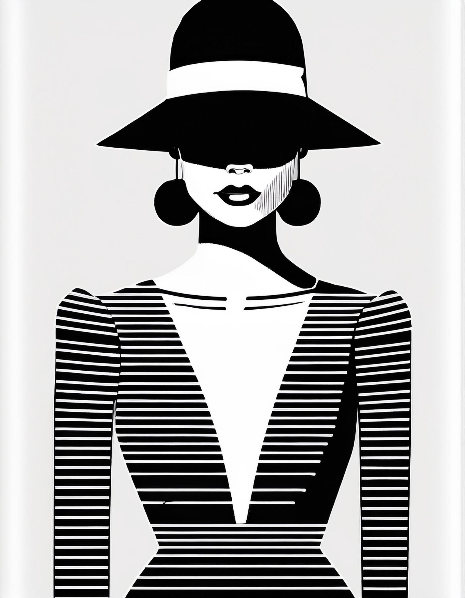 Line hat woman firefly3