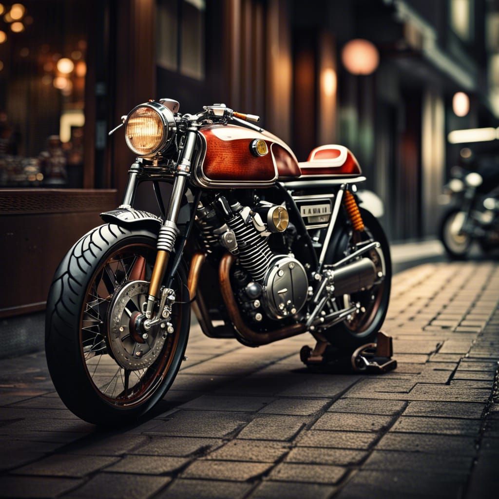 Cafe racer  by @Bula
