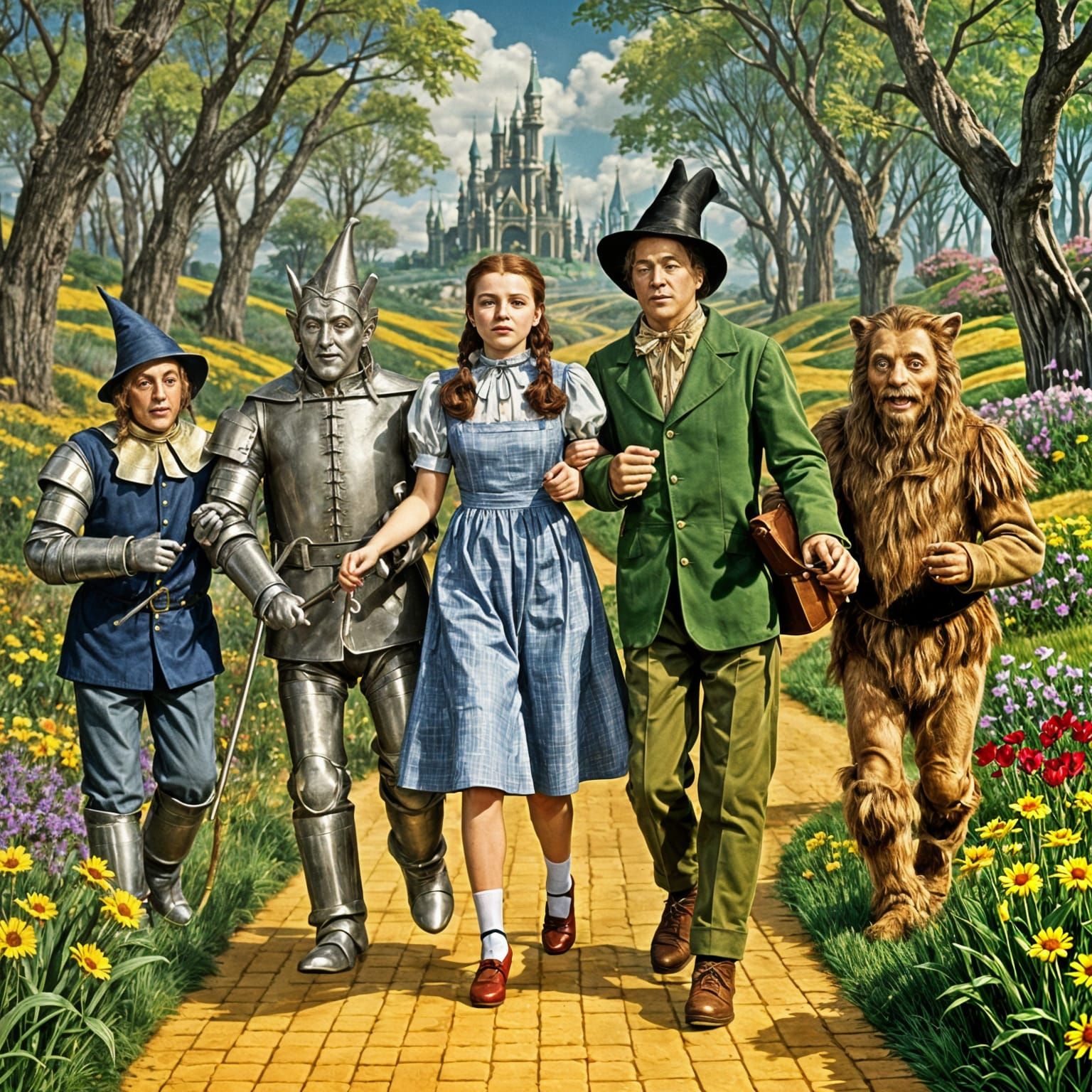 The wizard of oz - AI Generated Artwork - NightCafe Creator