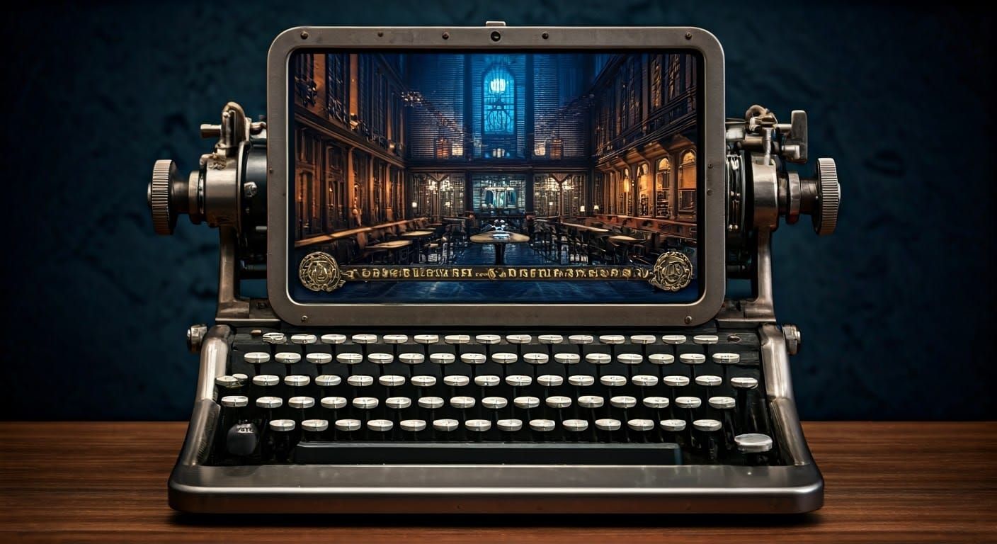 Steampunk Laptop  Computer