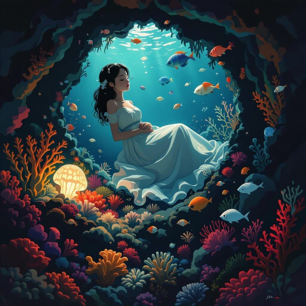 Sleeping under the sea