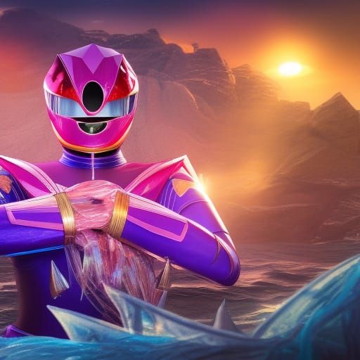 The power rangers underwater spaghetti