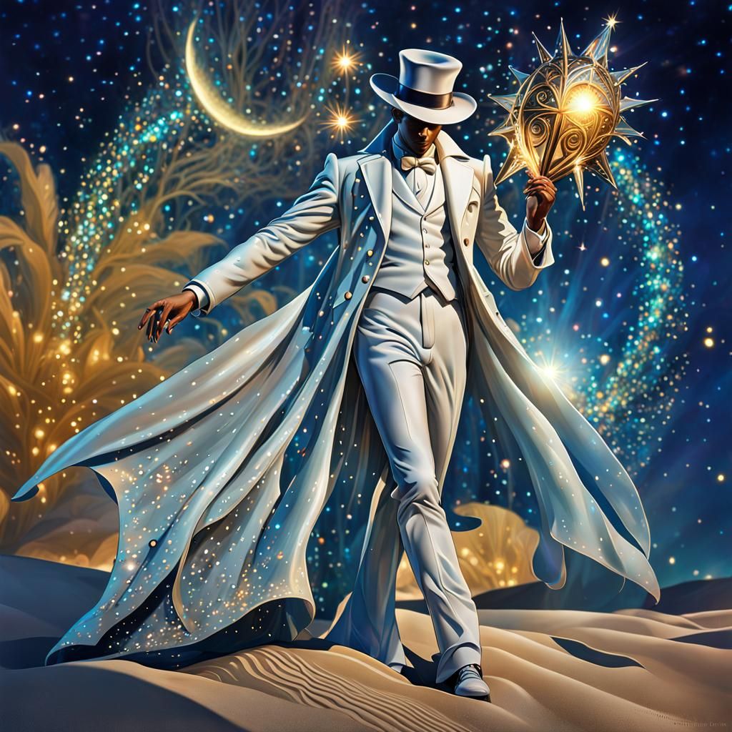 Mr. Sandman Crafting a Dream  by @mightyminimoose