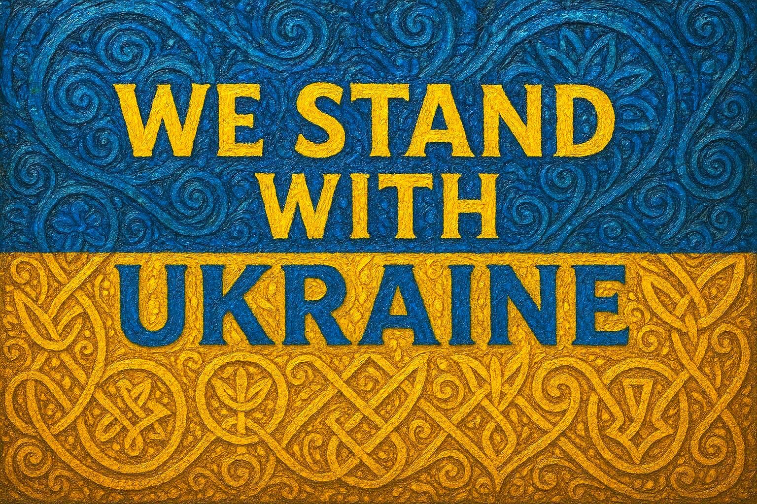 We Stand With Ukraine