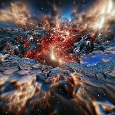 The vast infinite cosmos 8K 3D 8k resolution realistic engin...