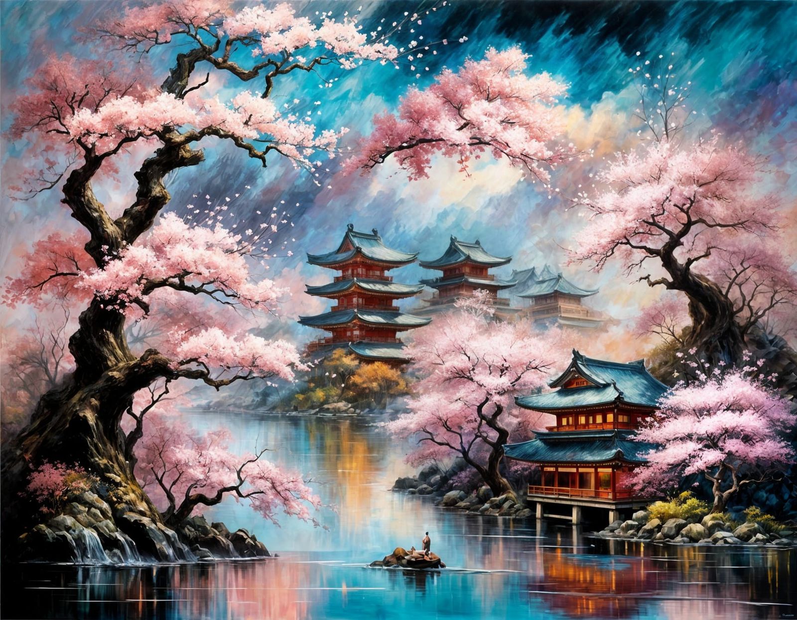 Japanese garden  by @Julie