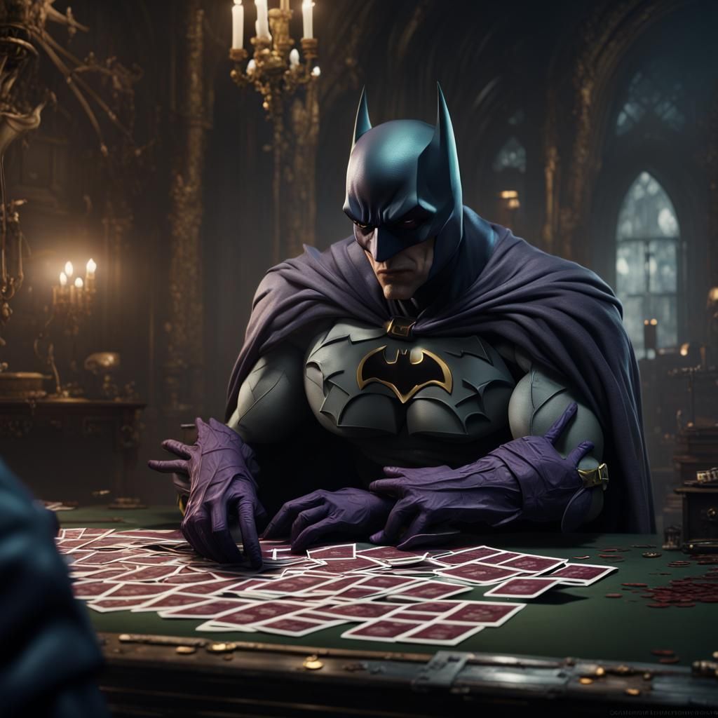Batman playing cards